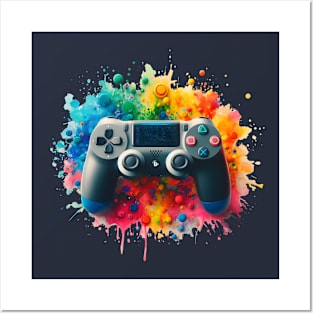 Video Game Console Controller for Gamer Posters and Art